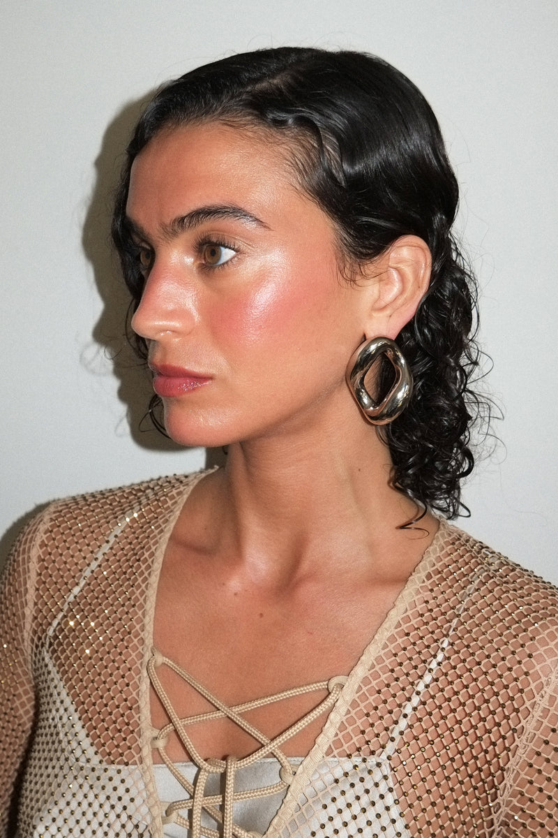 Glossy Chain Link Earrings