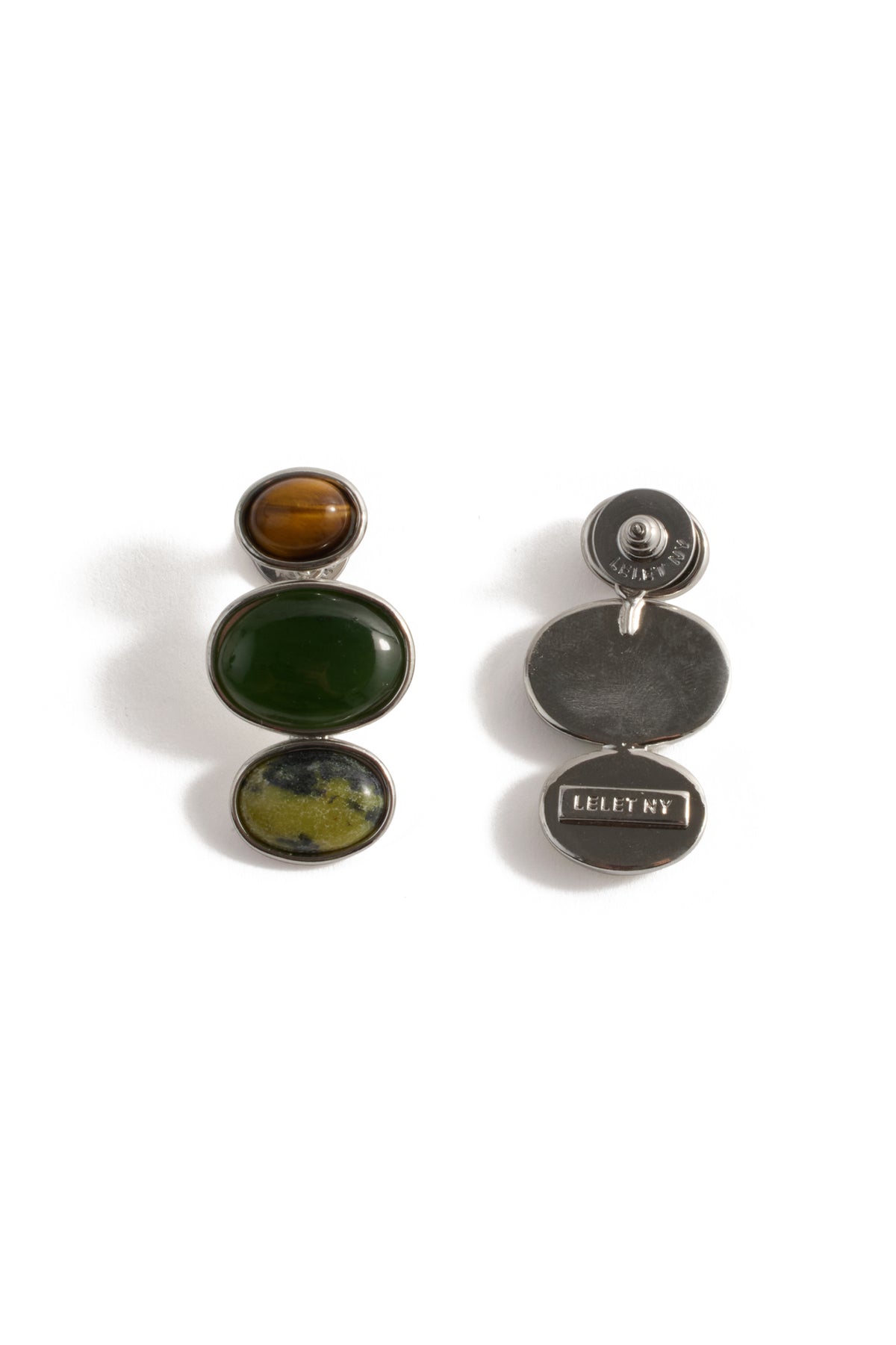 Vega Stone Linear Earrings