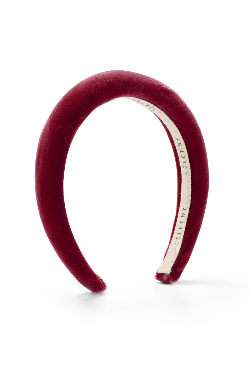 Heloise Velvet Padded Headband