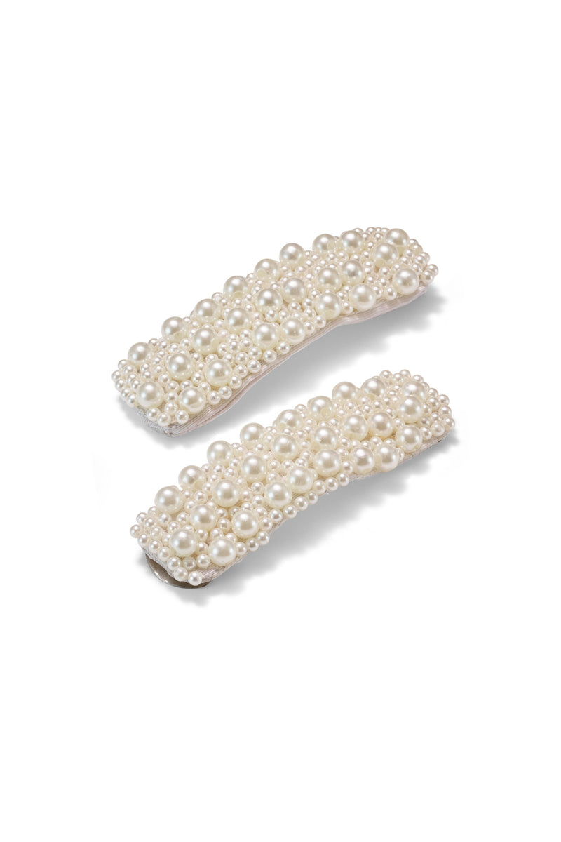 Hannah Pearl Snap Clip Set of 2