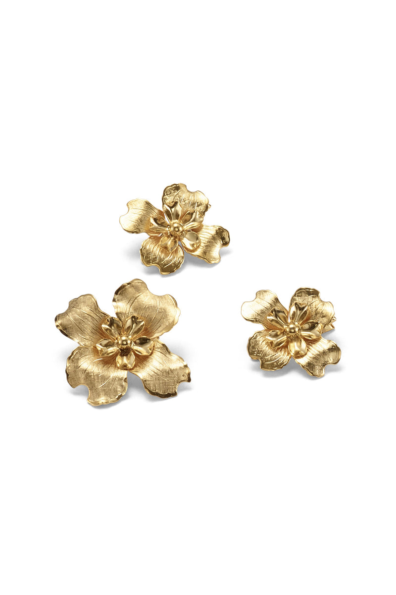 Alexandra Flower Clip Set of 3