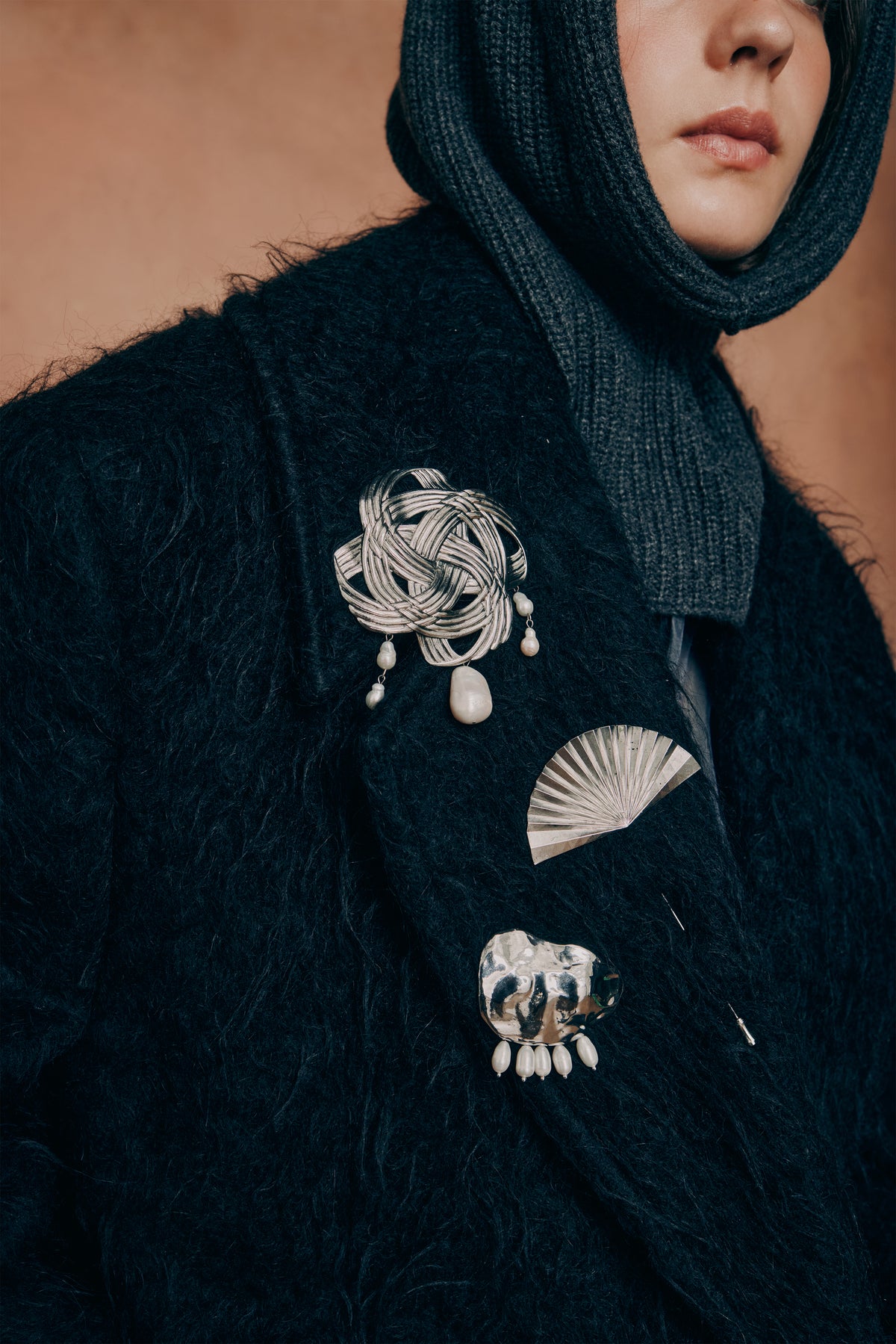 Paloma Deco Brooch