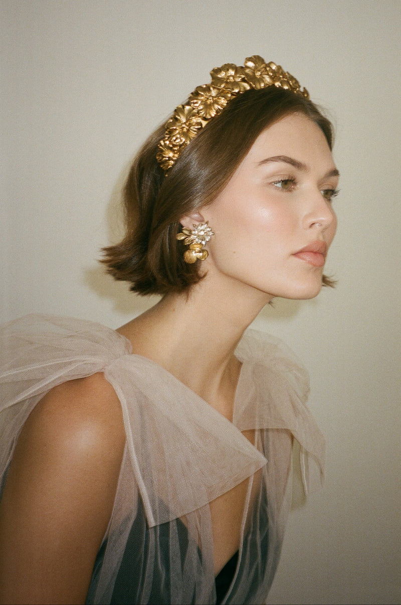 Delphine Floral Crown