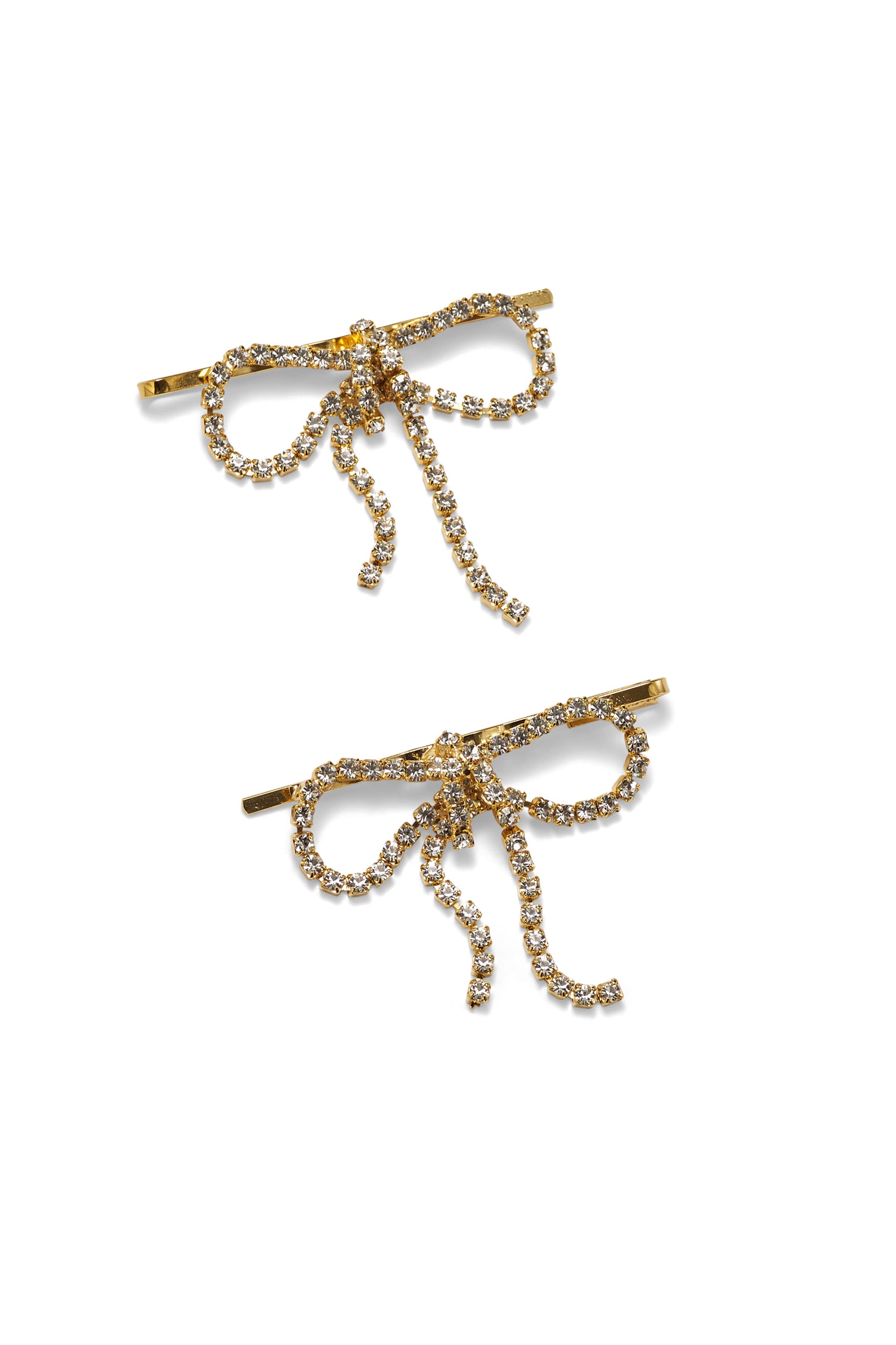 Jodie Crystal Bow Bobbi Set