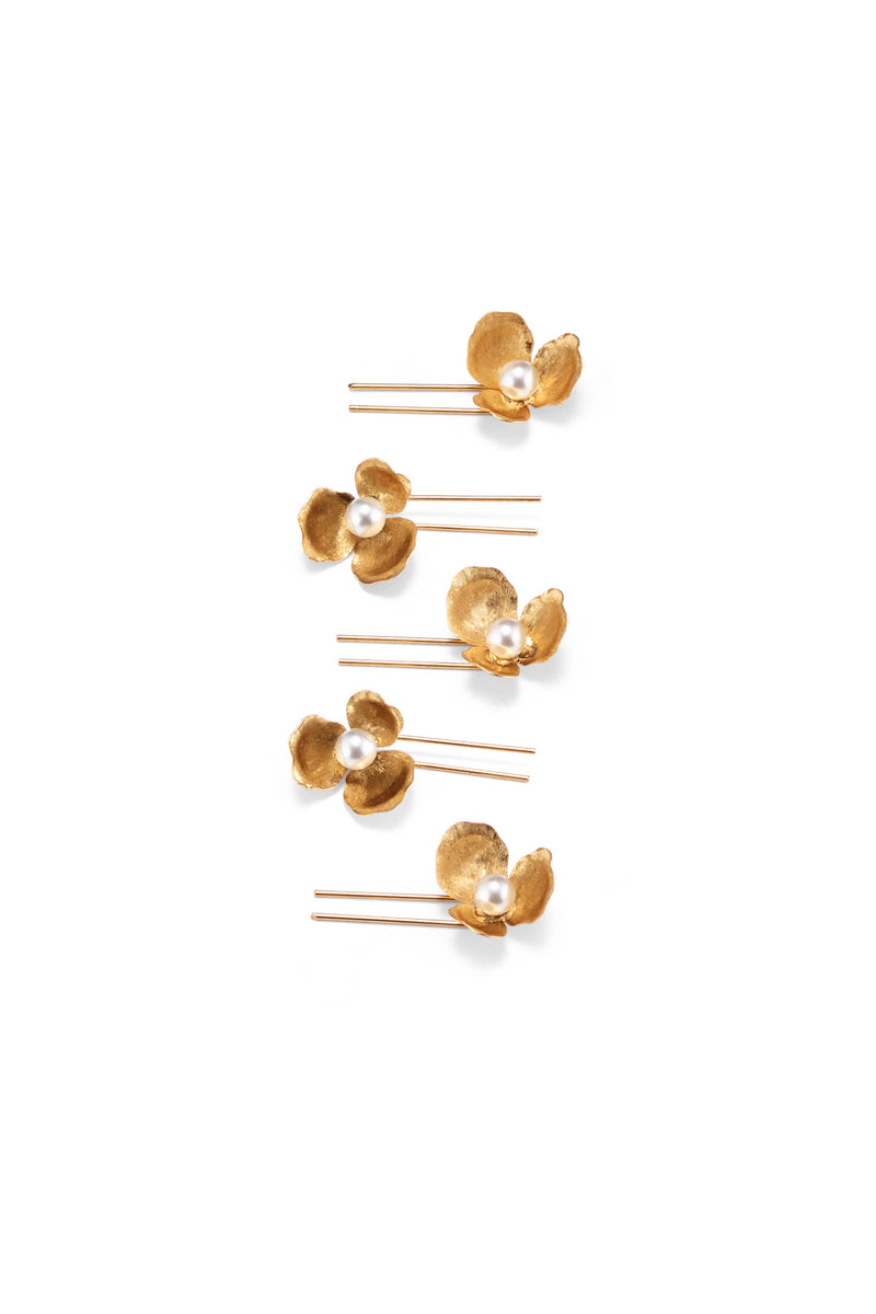 Poppies Mini U Pin Set Of 5