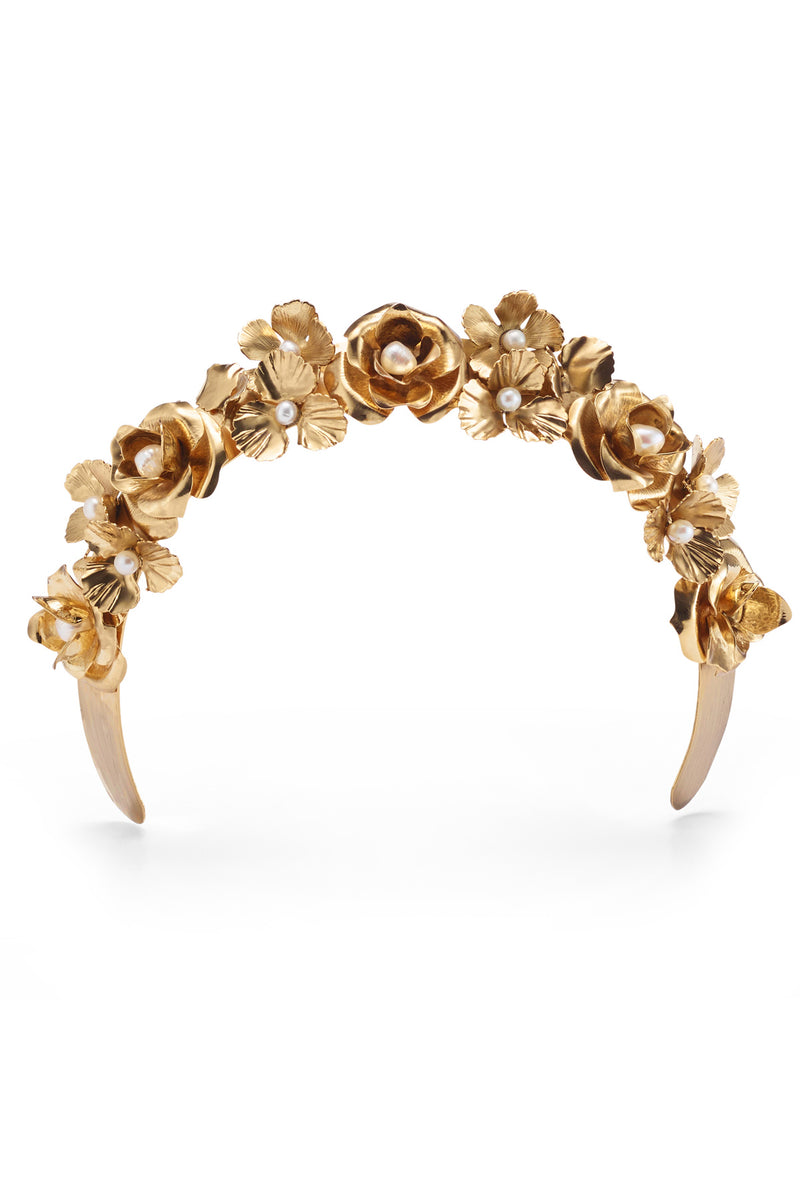 Ivy Freshwater Pearl Crown