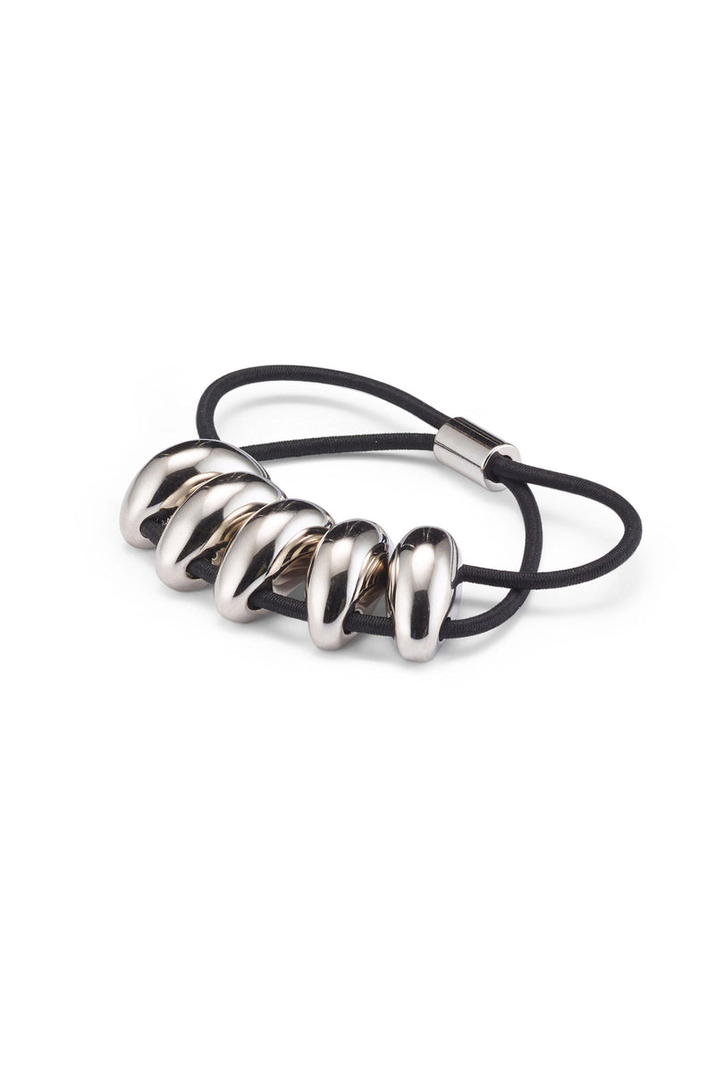 Glossy Dome Beaded Elastic