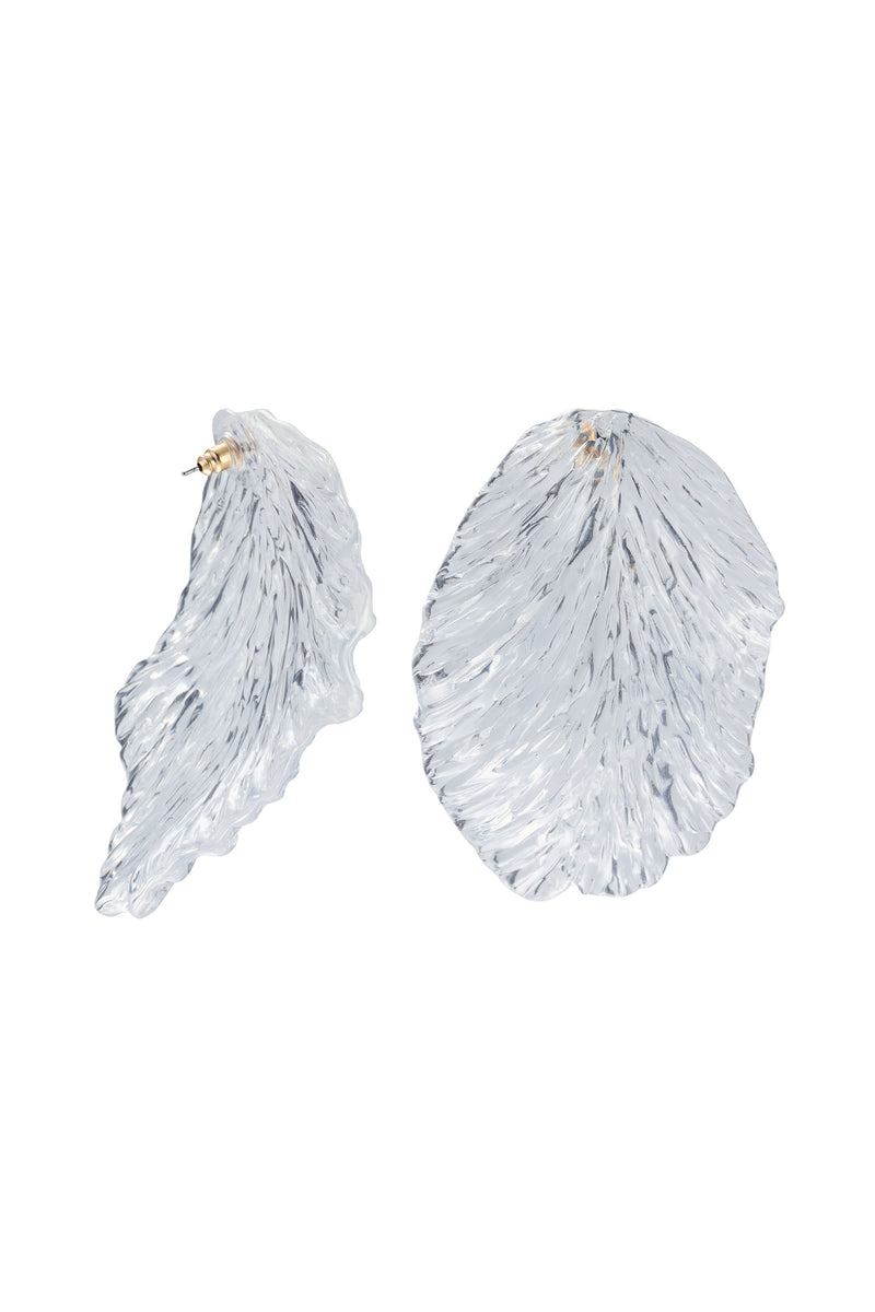 Resin Maya Petal Earrings