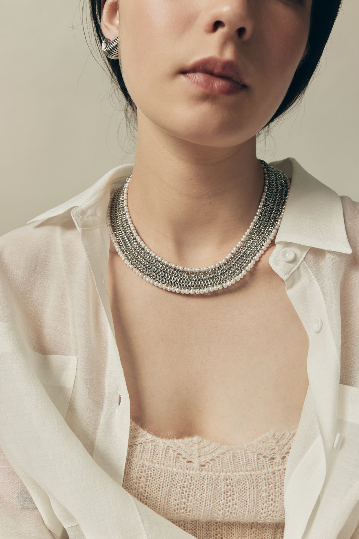 Harper Chainmail Necklace