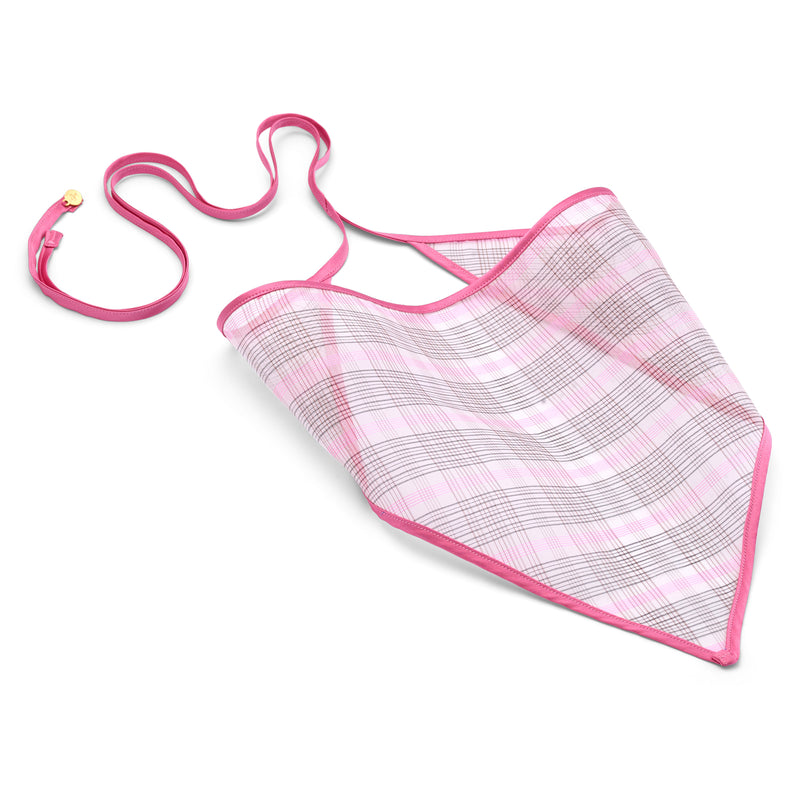 Lola Sheer Tartan Bandana