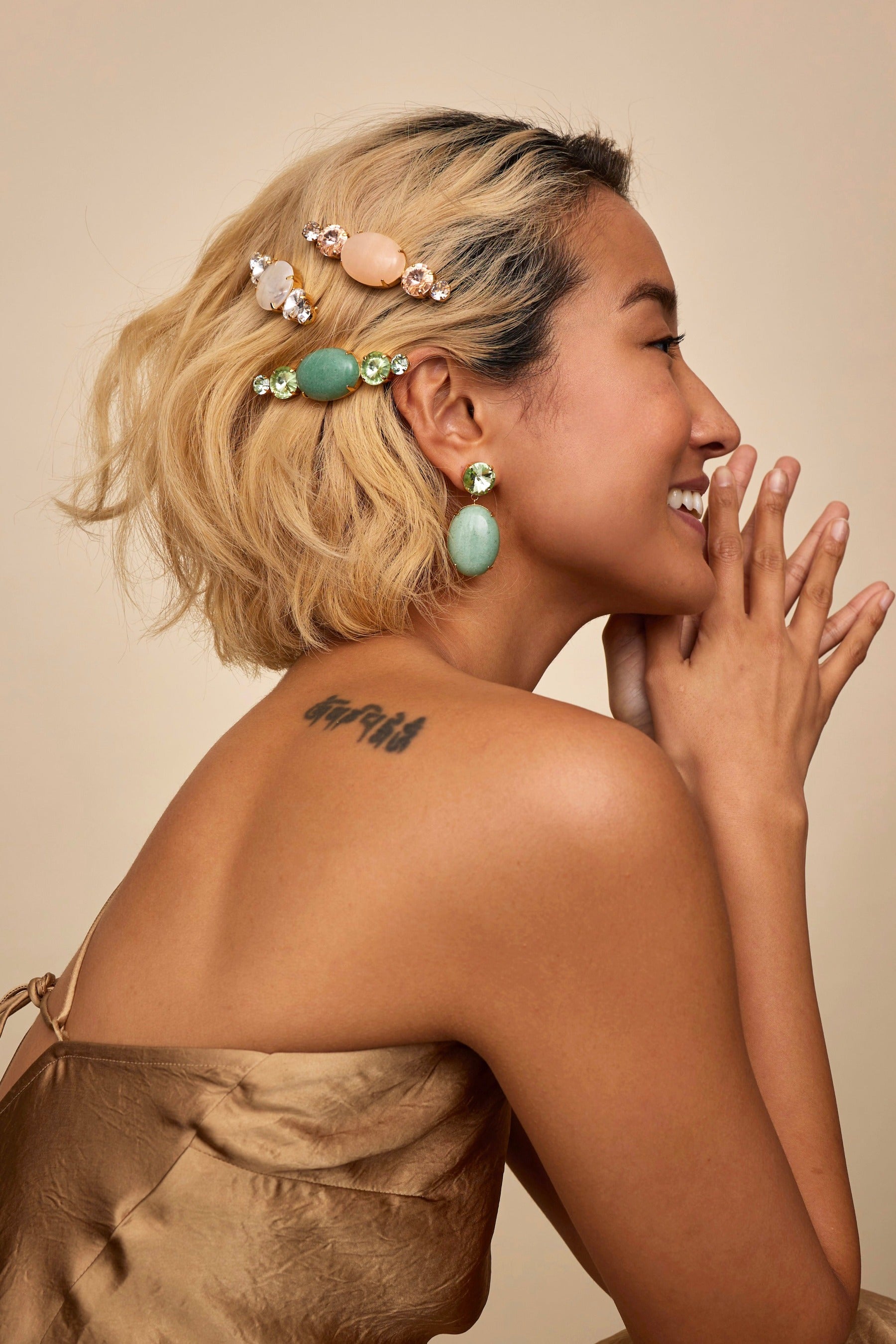 Kaia Amazonite Drop Earrings