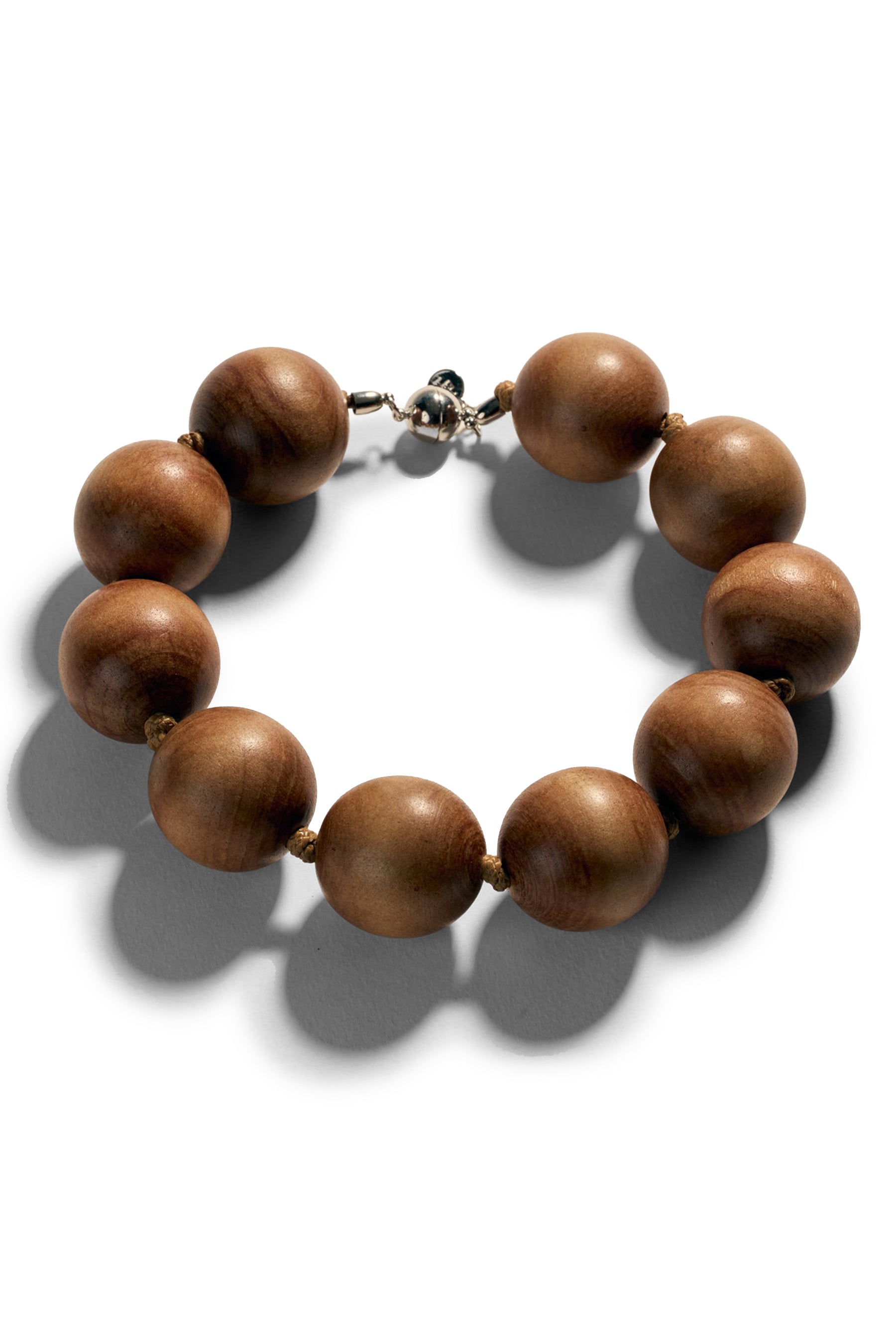 Arlo Oversized Wood Necklace