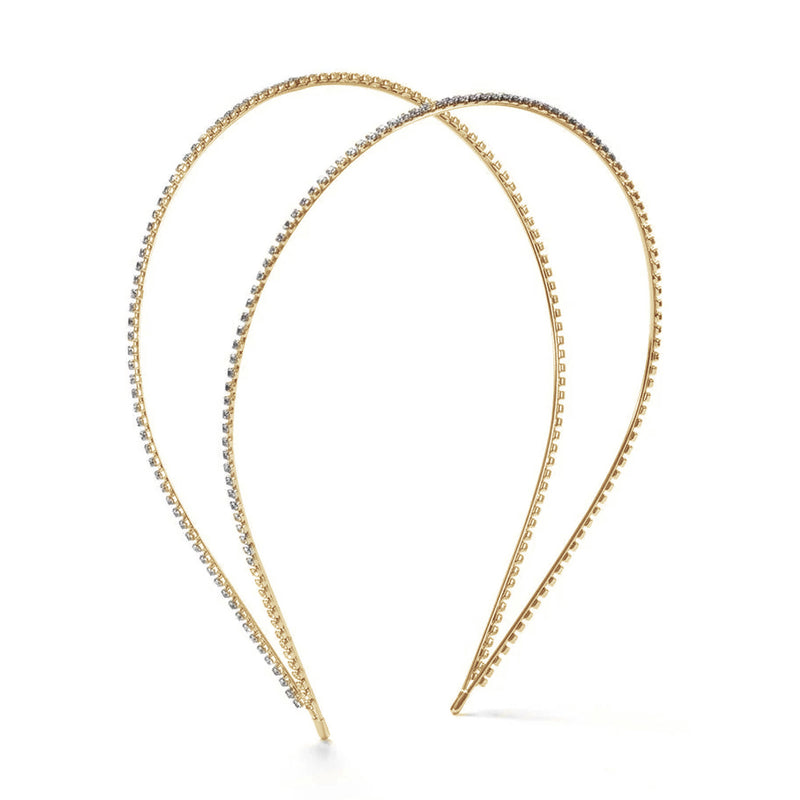 Gold Vera Crystal Headband