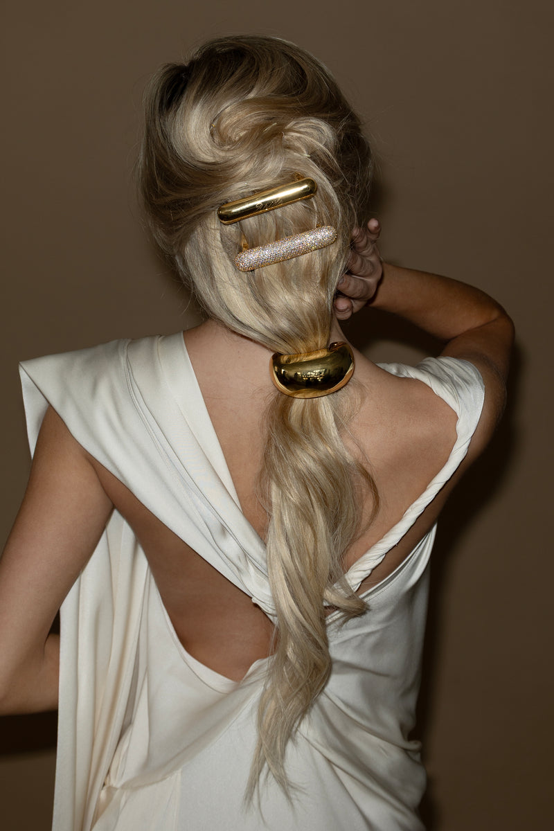 Glossy Bar Barrette