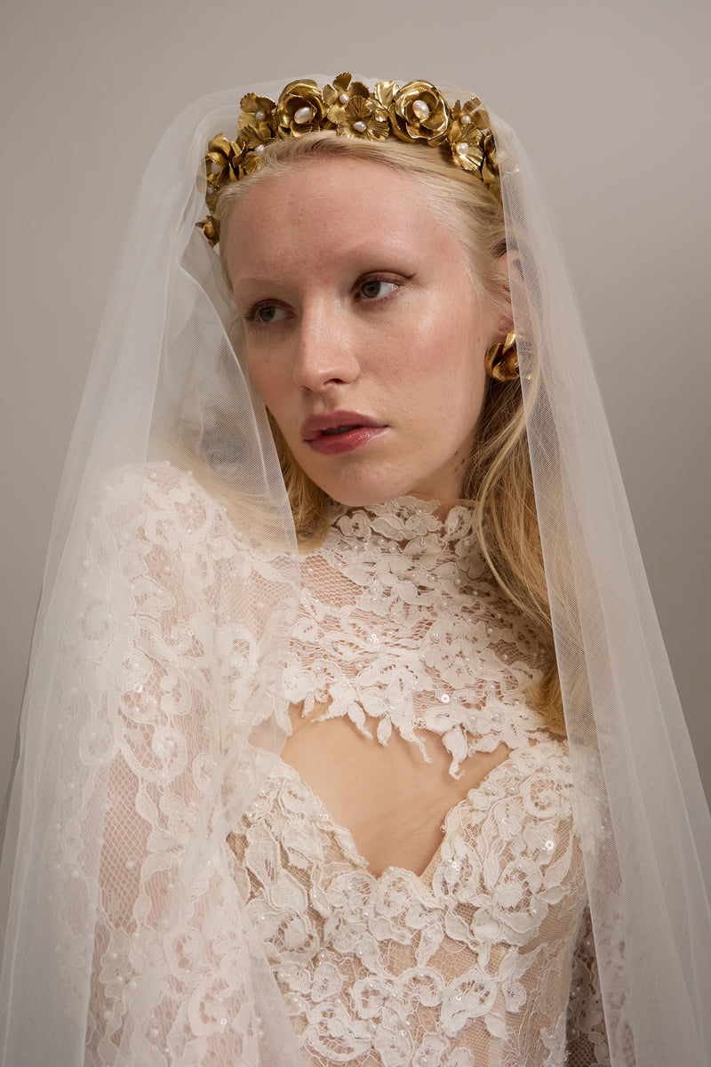 Ivy Freshwater Pearl Crown