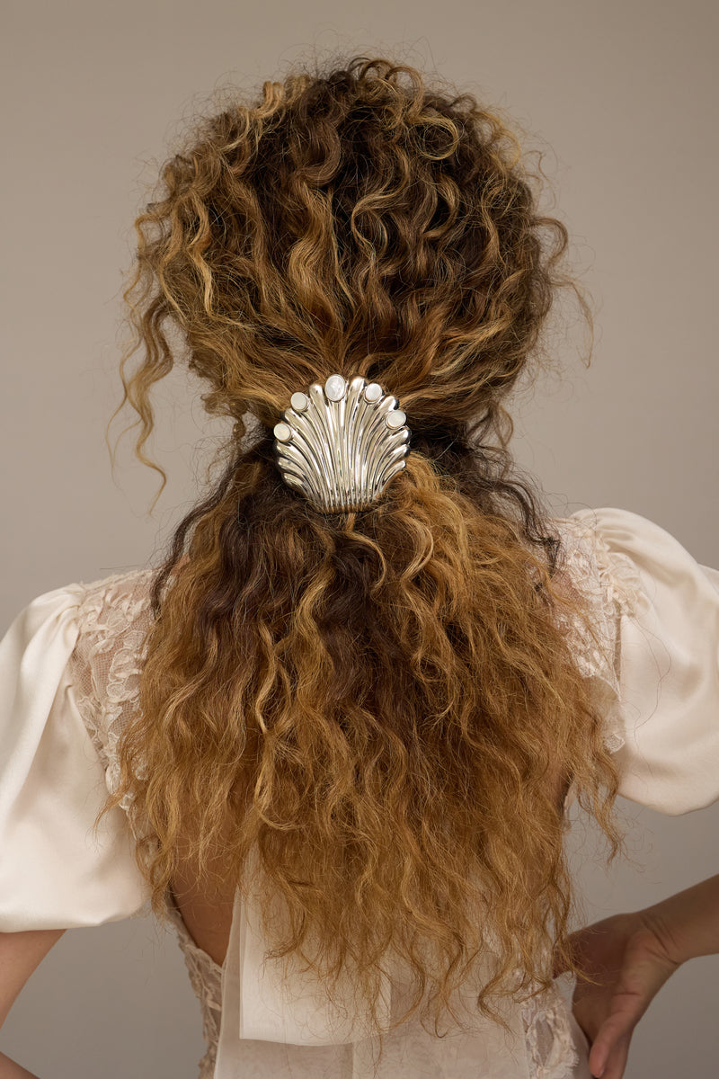 Nellie Mother of Pearl Shell Barrette