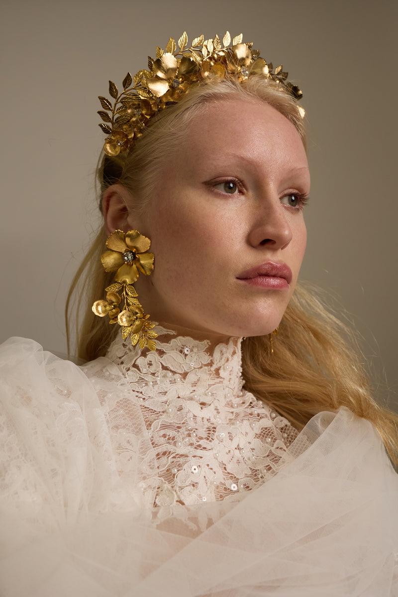 Ivy Crystal Earrings