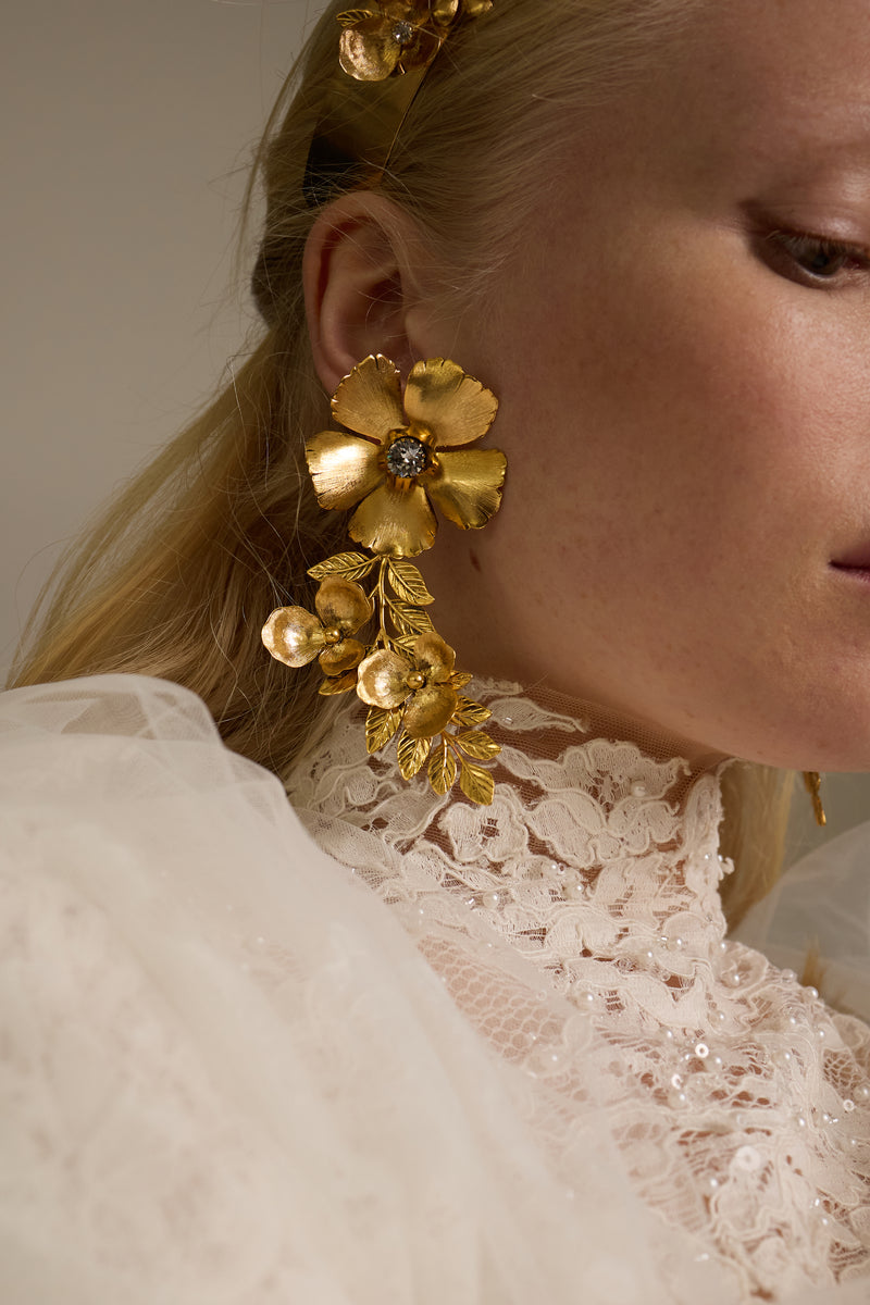 Ivy Crystal Earrings