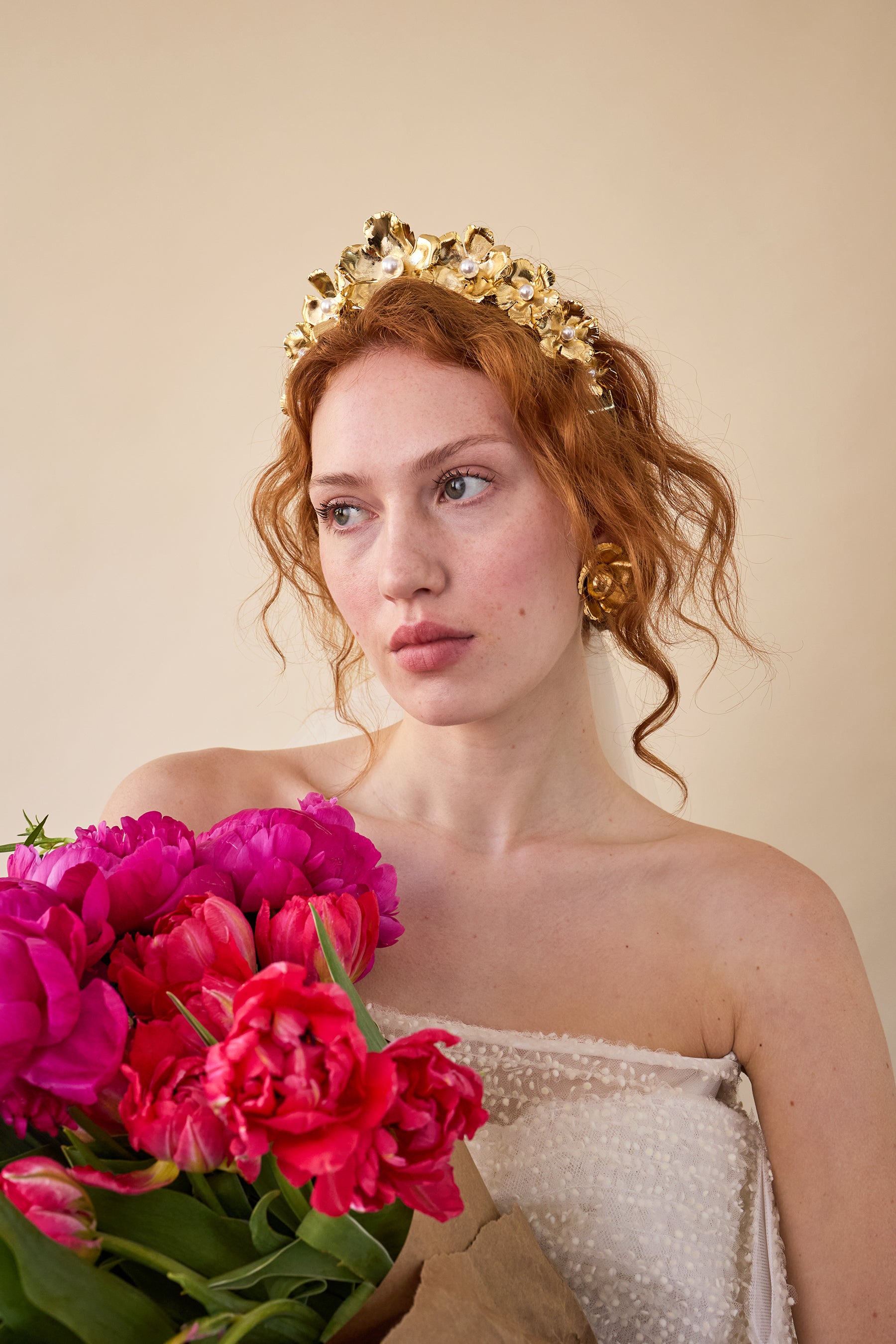 Eden Wide Pearl Crown