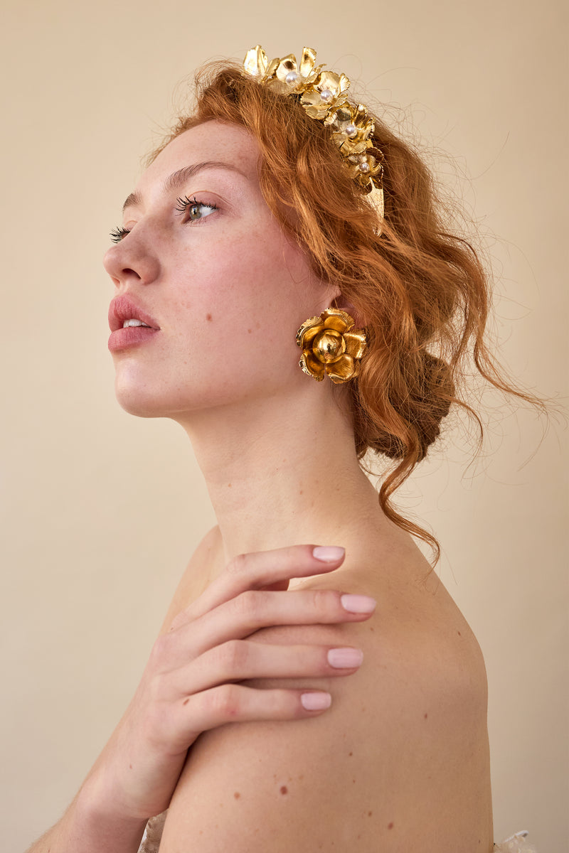 Eden Wide Pearl Crown