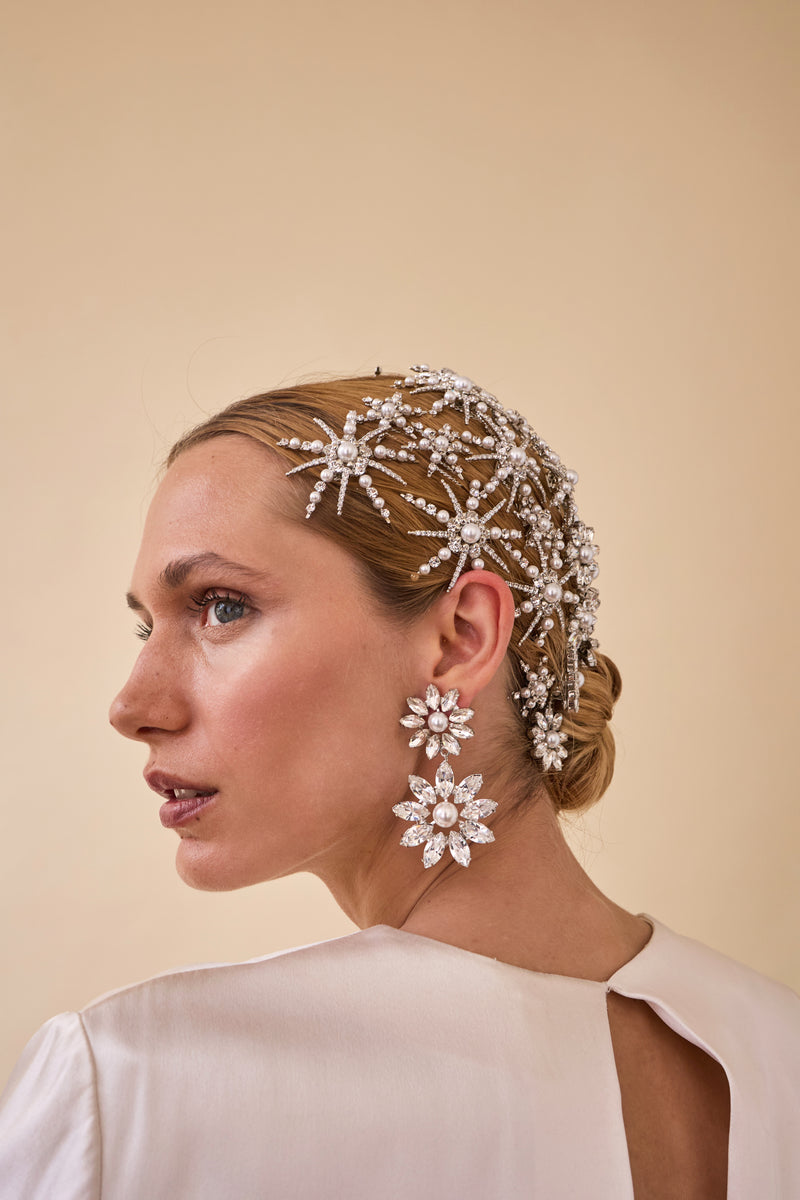 Zuri Crystal Drop Earrings