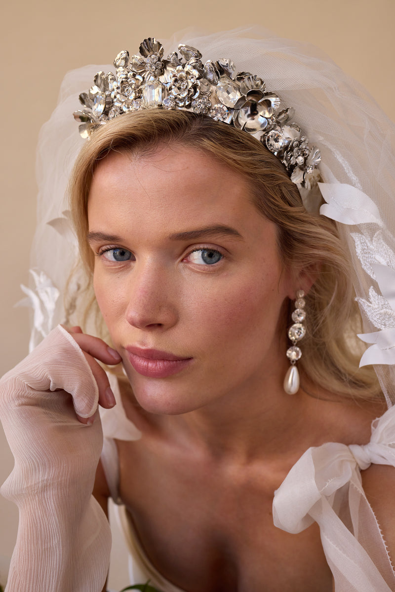 Daphne Crystal Wide Crown