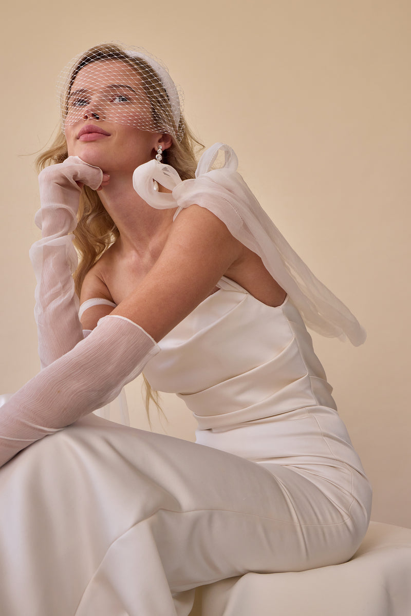 Robyn Blusher Veil Headband