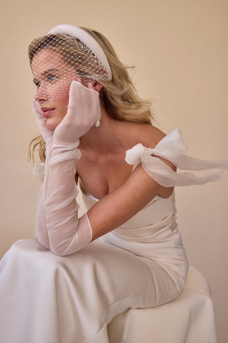 Robyn Blusher Veil Headband