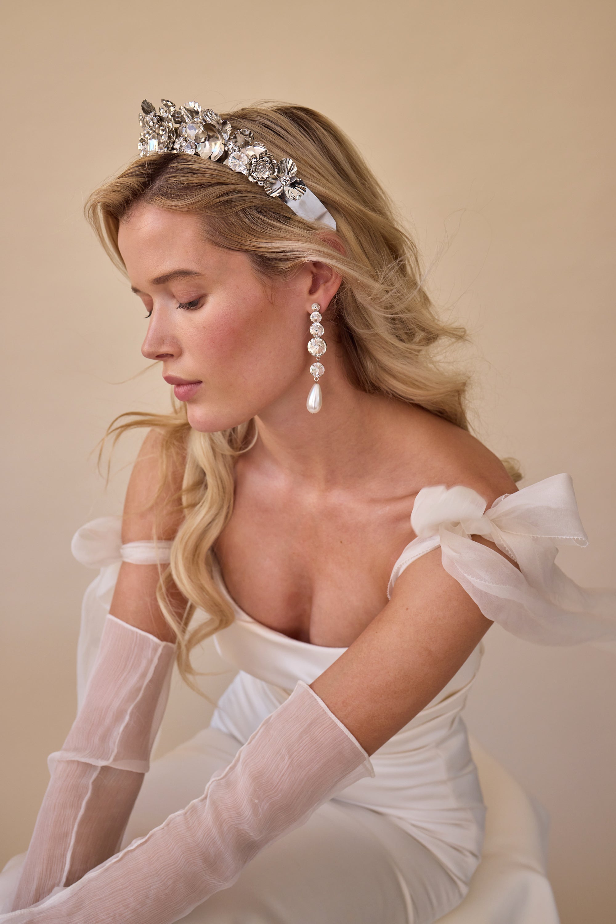 Daphne Crystal Wide Crown
