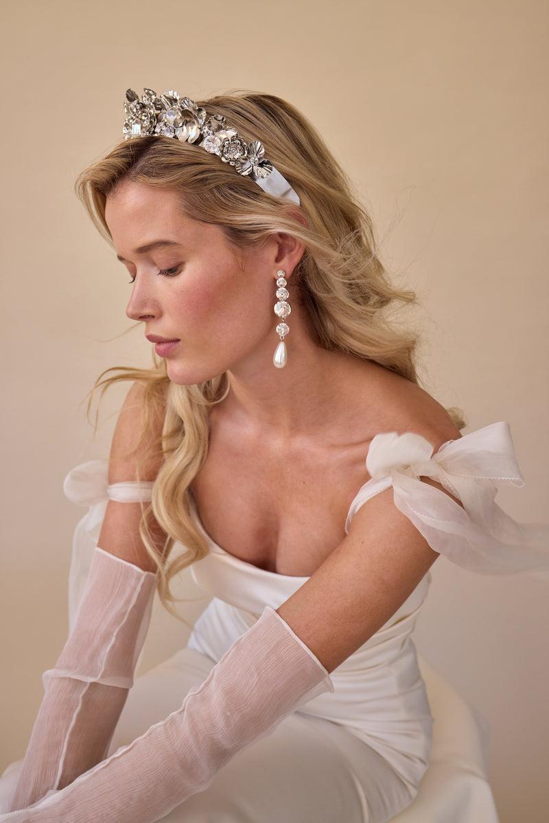 Daphne Crystal Wide Crown