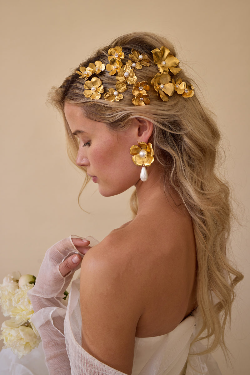 Eden Pearl Tear Drop Earrings