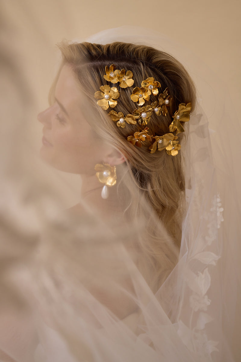 Eden Multifloral Clip Set of 3