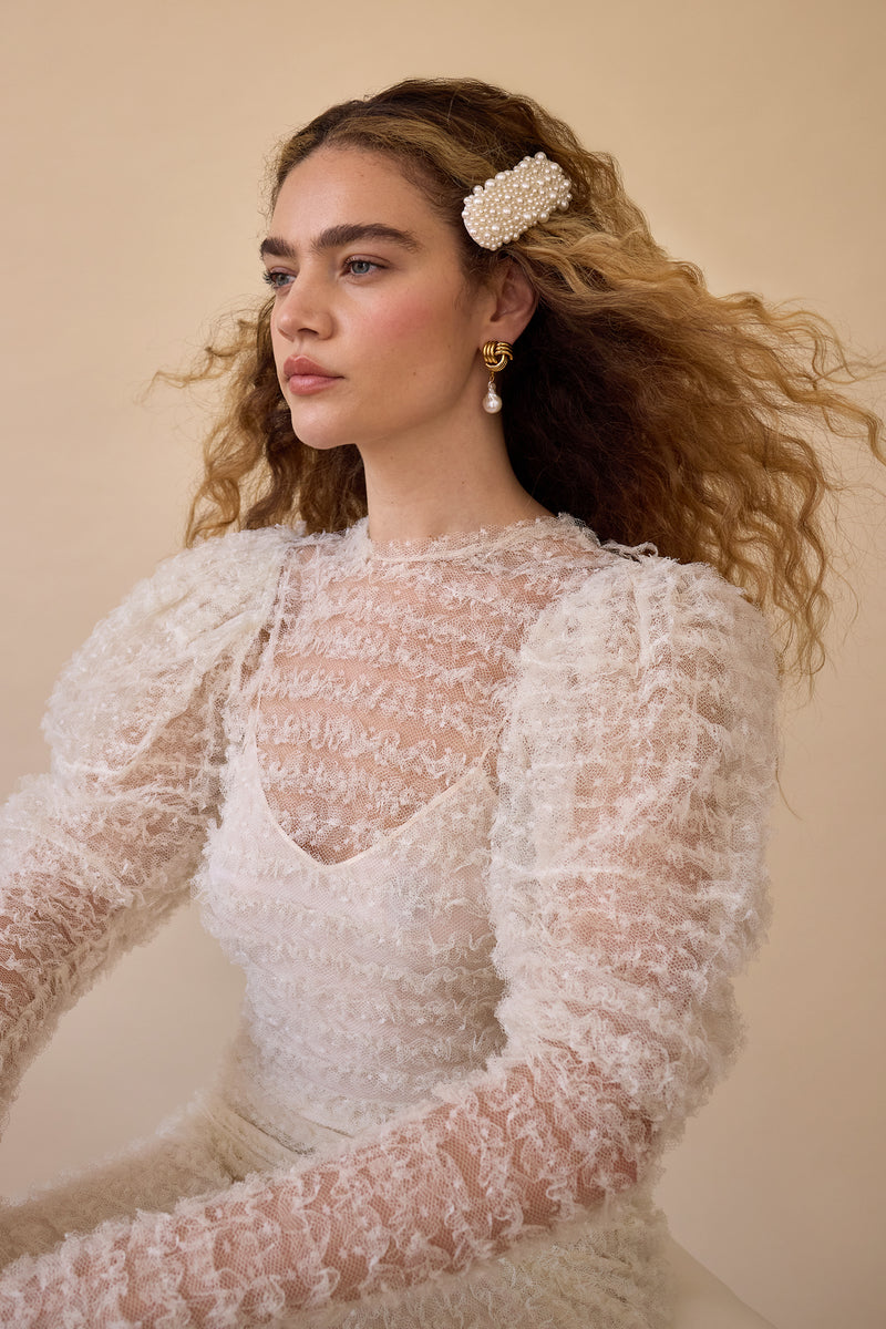 Hannah Pearl Snap Clip Set of 2