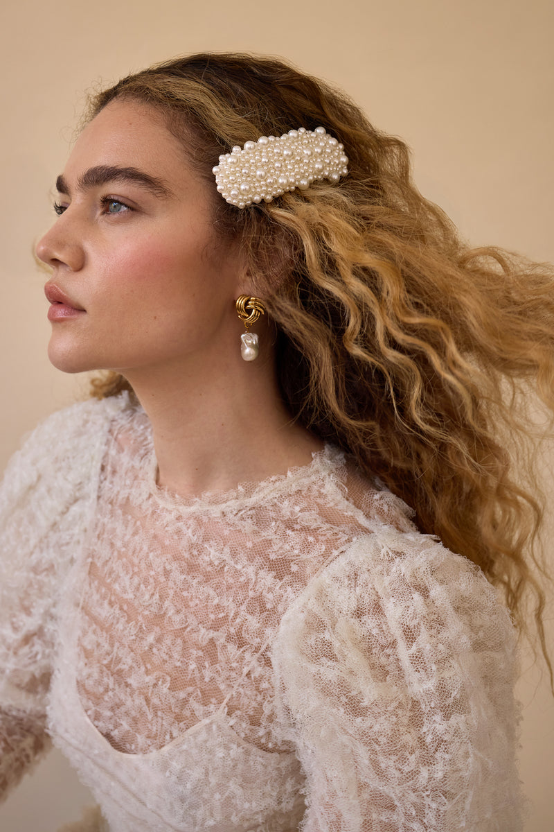 Hannah Pearl Snap Clip Set of 2