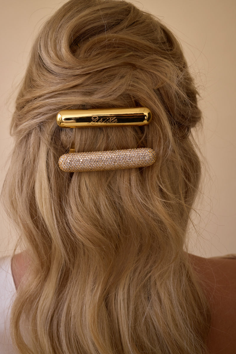 Glossy Bar Barrette
