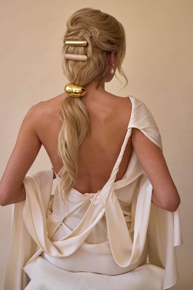 Glossy Bar Barrette