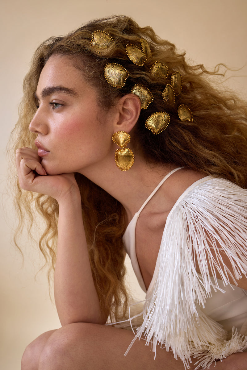 Kya Ballchain Seashell Clip Set of 3