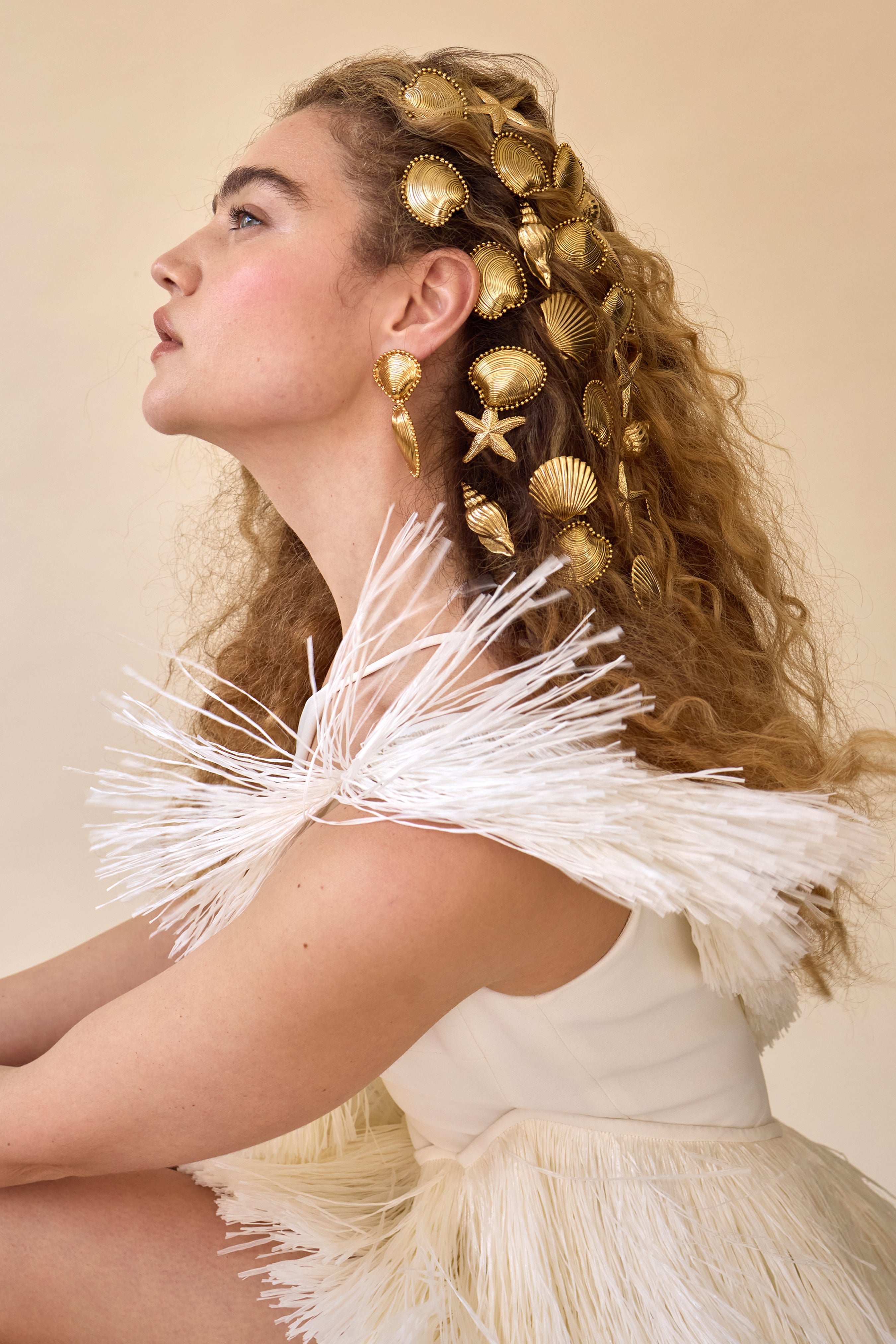 Serena Seashells Clips Set of 3