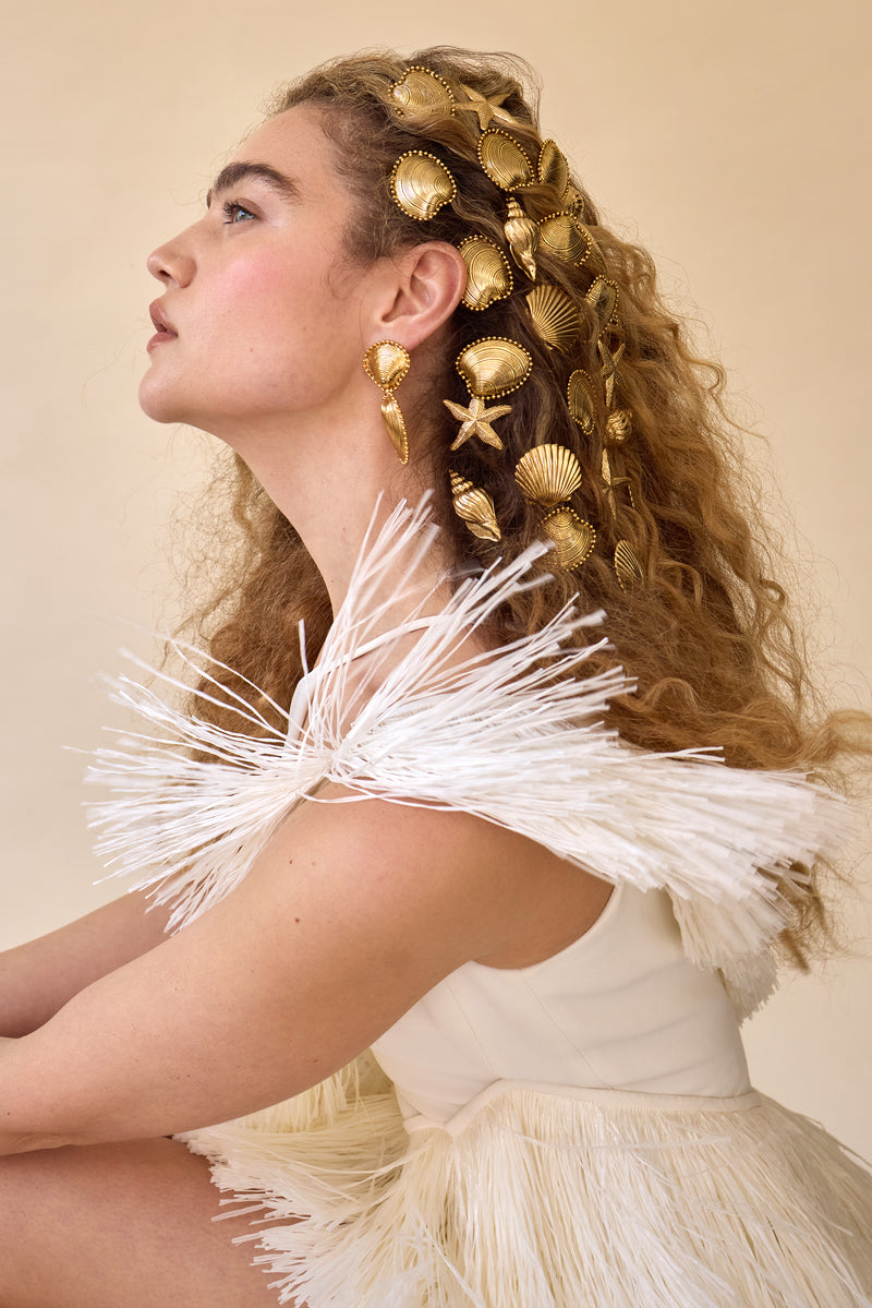 Serena Seashells Clips Set of 3