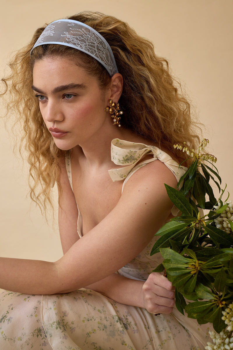Giselle Lace Wide Headband