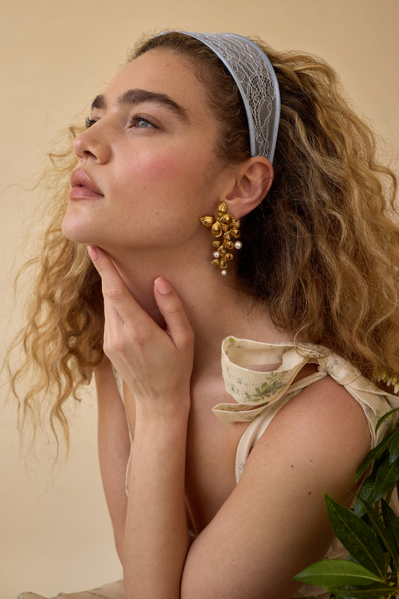 Giselle Lace Wide Headband