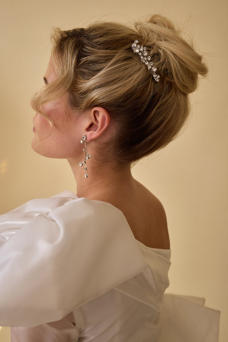 Mattar Clear Crystal Barrette