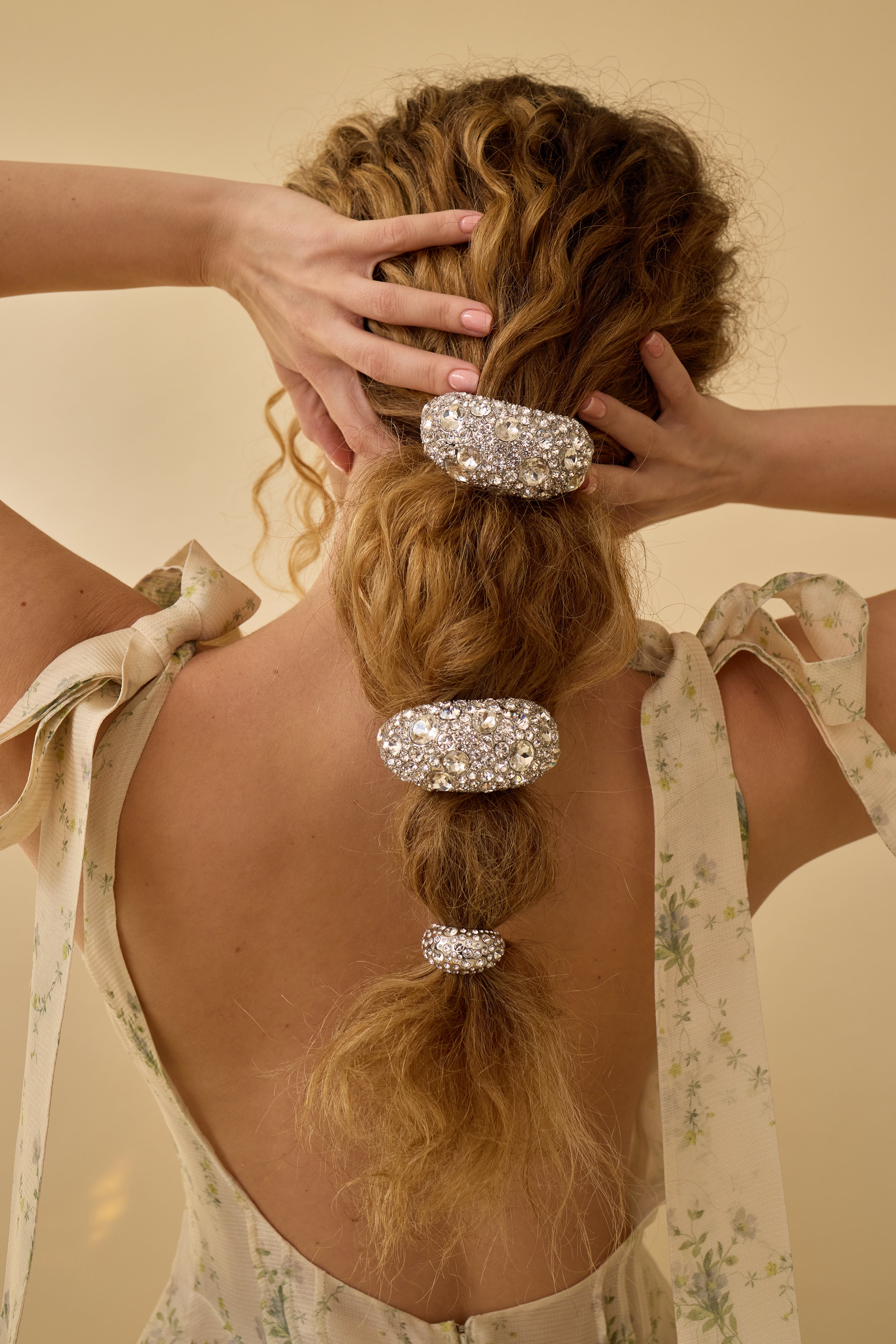 Mini Dome Pave Pony Cuff