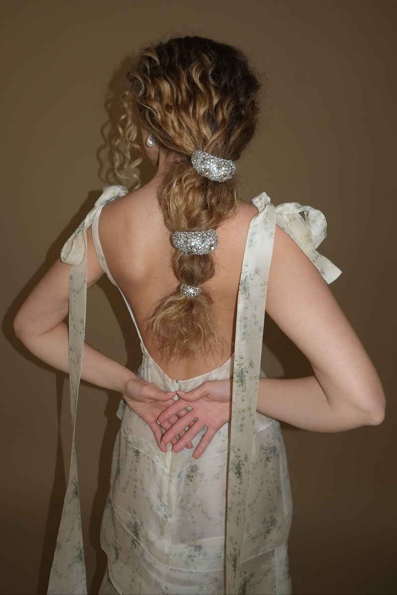 Crystal Pave Dome Pony Cuff