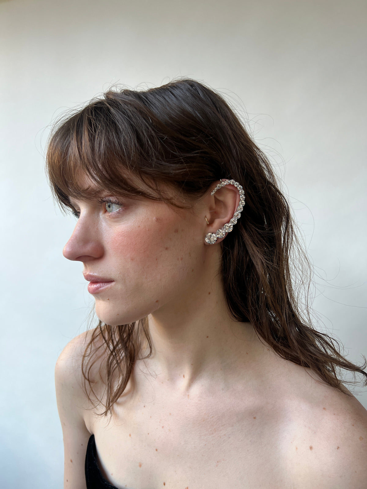 Leia Crystal Ear Cuff