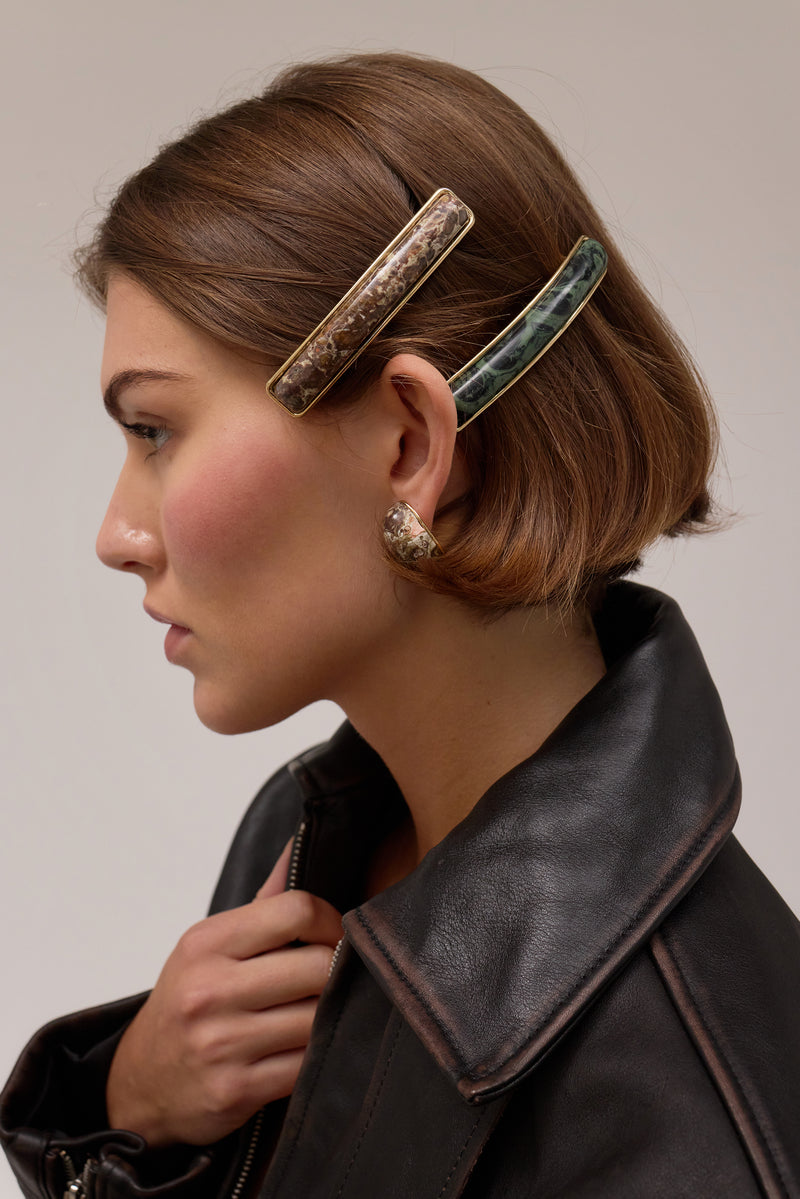 Cobee Stone Barrette