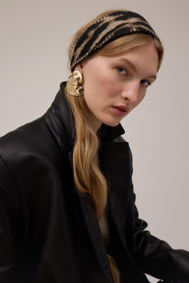 Hera Hammered Earrings