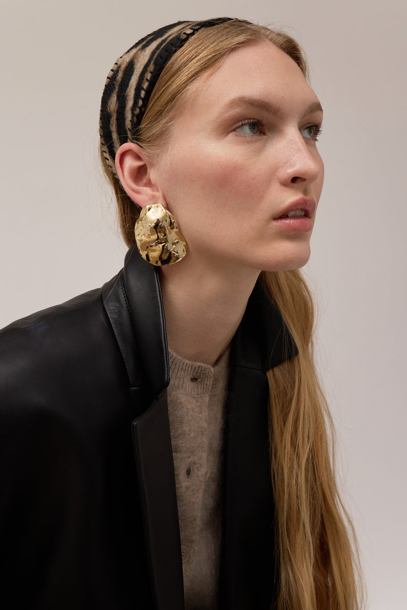 Hera Hammered Earrings