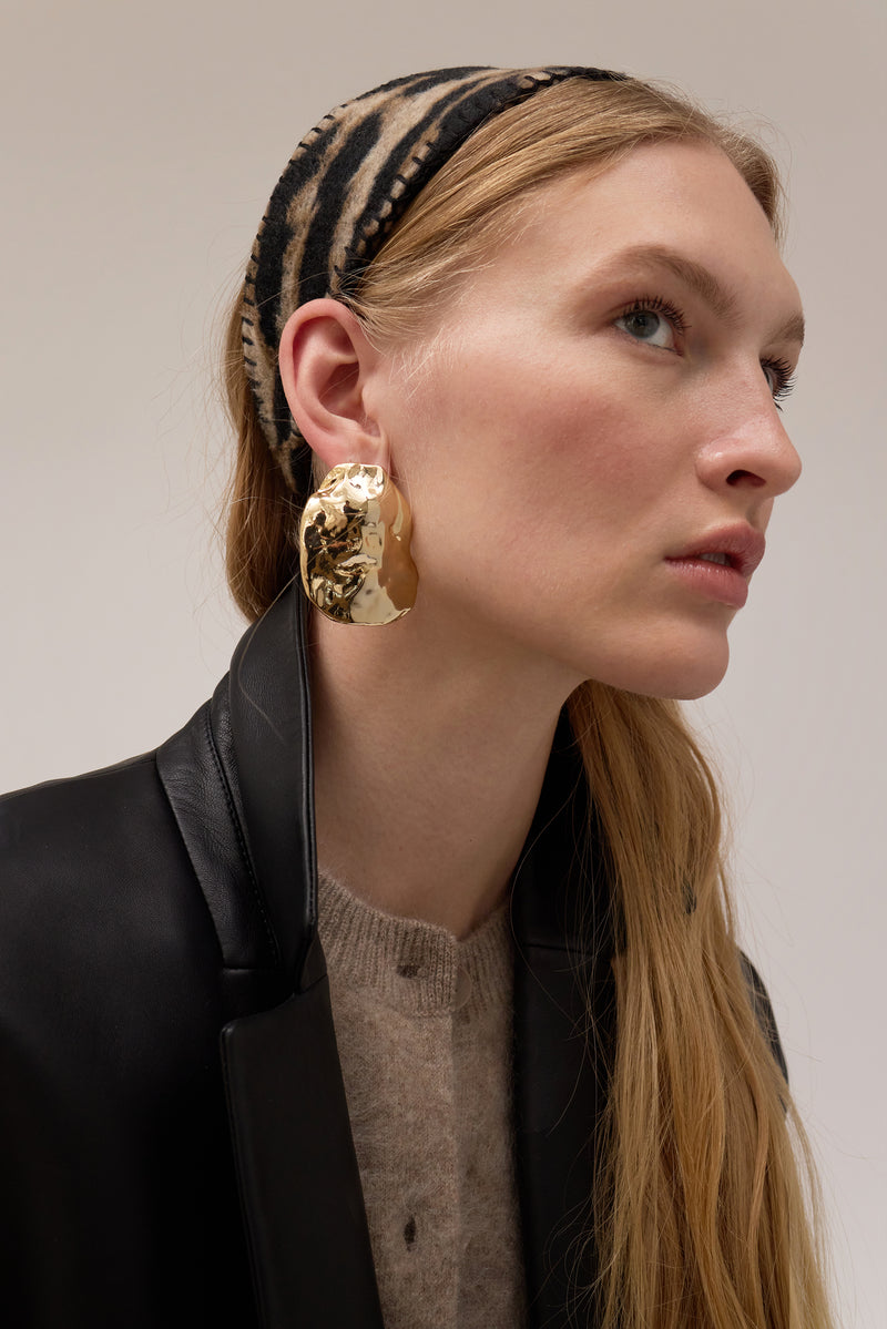 Hera Hammered Earrings