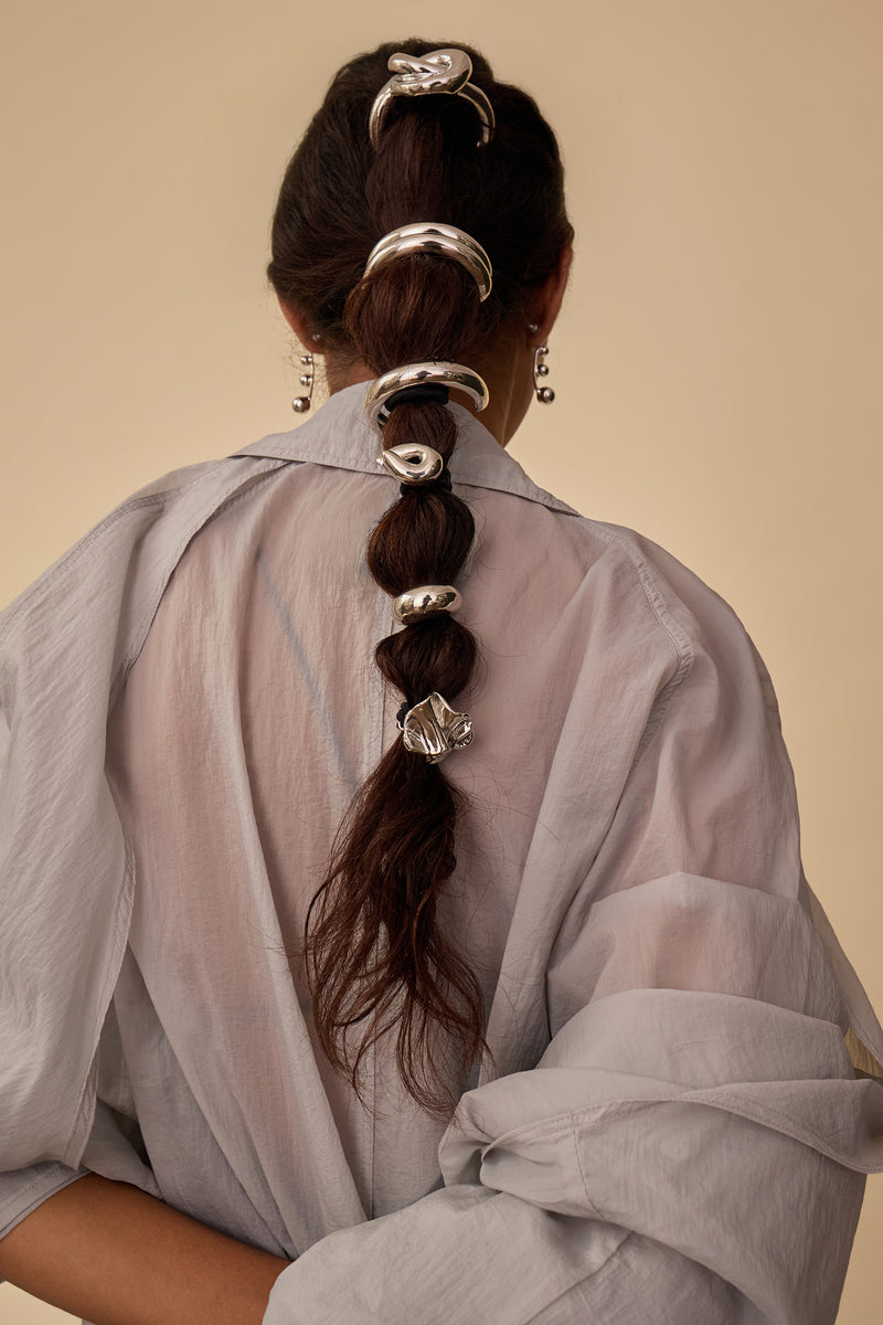 Ruffle Ponytail Holder